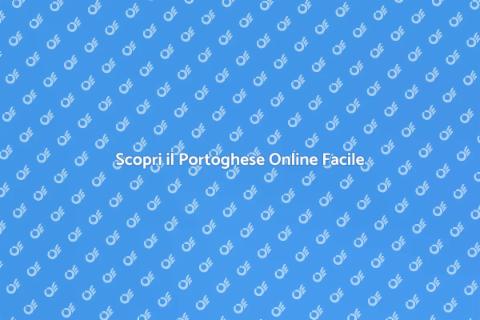 Impara il Portoghese Online Facile