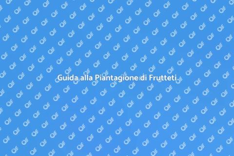 Piantare Alberi da Frutto