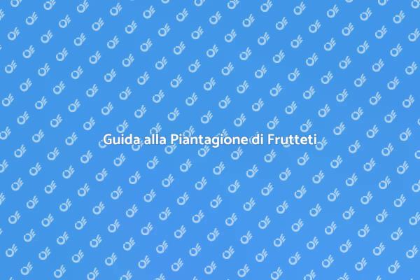 Come Piantare Alberi da Frutto
