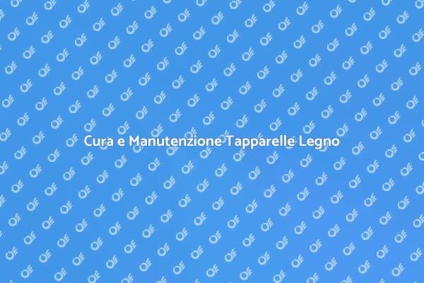 Manutenzione e Cura delle Tapparelle