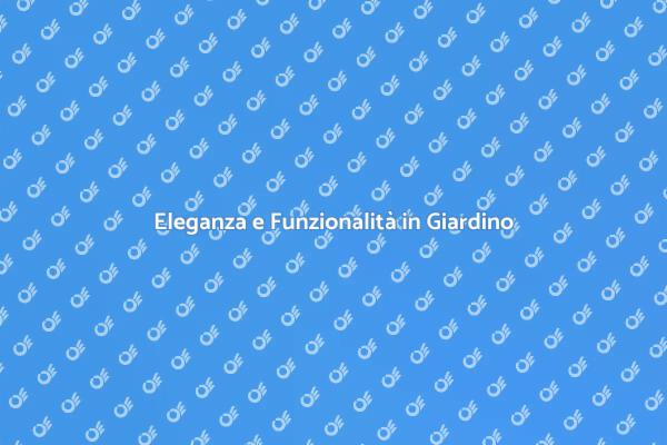 Ottimizza il Tuo Giardino con Stile