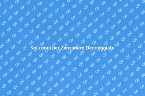 Riparazione Zanzariera Danneggiata