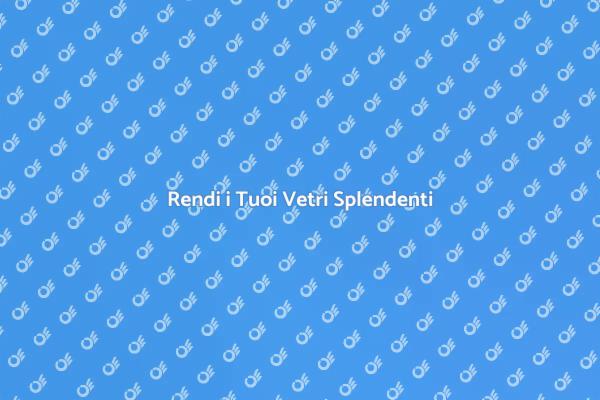 Pulizia Professionale dei Vetri