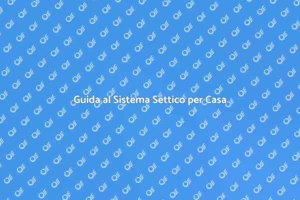 Essenziale per la Casa: Sistema Settico