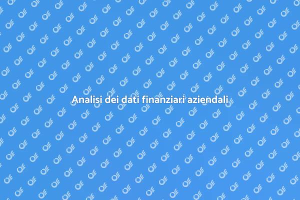Trasparenza nei dati di bilancio aziendali