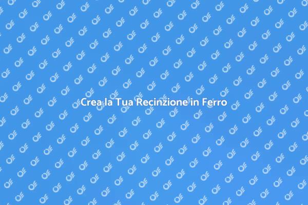 Come Fare una Recinzione in Ferro