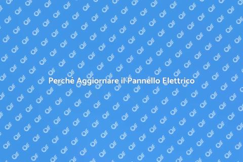 Aggiornare il Pannello Elettrico