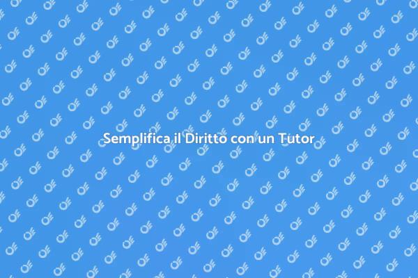 Tutor Online: Il Tuo Supporto per il Diritto