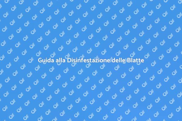 Liberati dalle Blatte in Casa