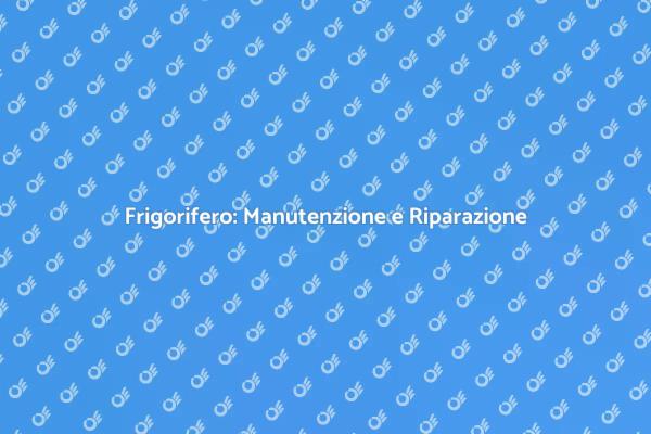Riparazione Frigorifero: Un Necessario Servizio