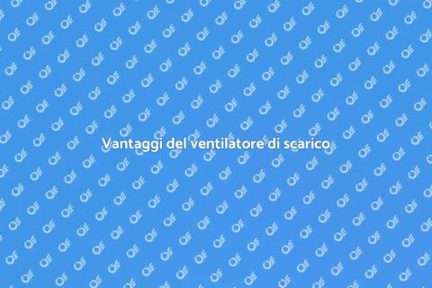Installare un ventilatore di scarico