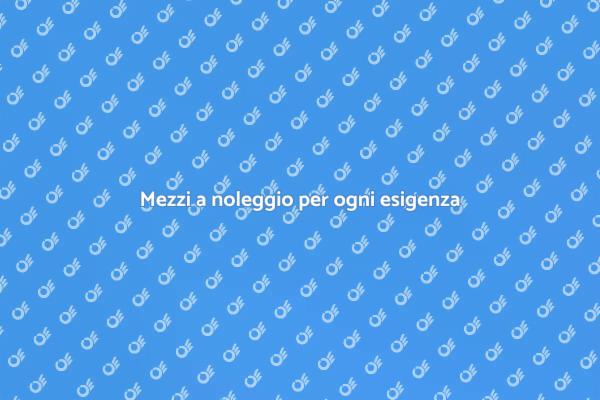 Noleggia il mezzo perfetto per te
