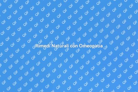 Medicina Alternativa Omeopatica