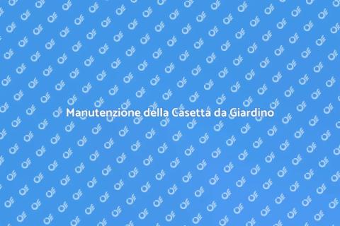 Riparare una Casetta da Giardino