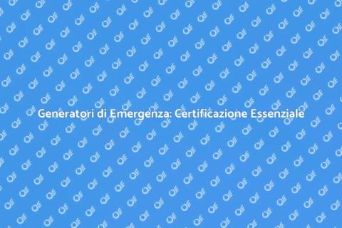 Certificazione Energetica Generator