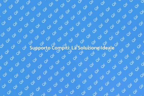Aiuto Compiti: Semplifica lo Studio