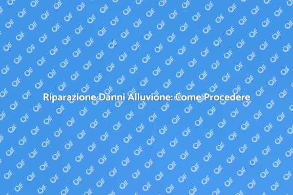 Riparazione Danni: La Tua Guida Essenziale