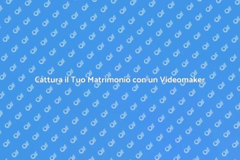 Videomaker Professionale per Matrimonio