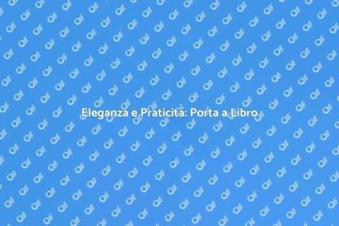 Porta a Libro Tradizionale: Eleganza