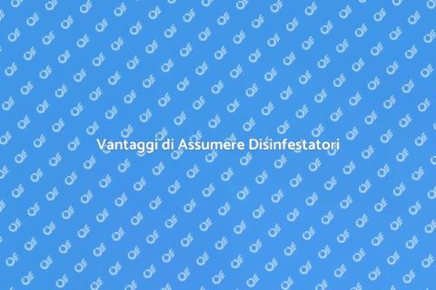 Assumere Impresa Disinfestazione