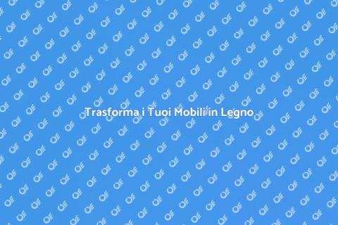 Pittura per Mobili in Legno