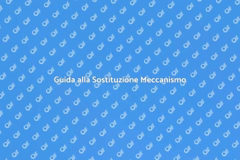Sostituzione Meccanismo Apertura