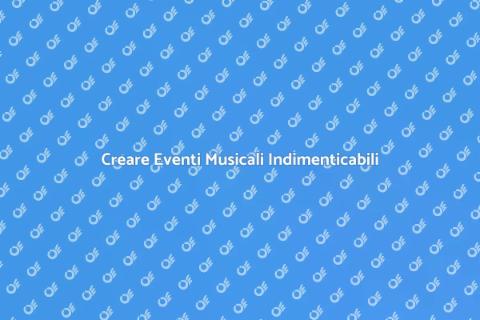 Organizzatore Eventi Musicali Esperto