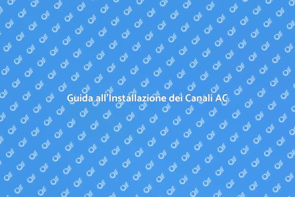 Installazione Canali Aria Condizionata