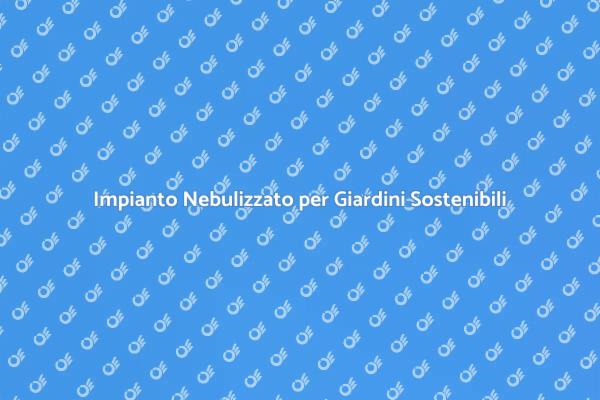 Innovazione nel Giardino: Funghi Nebulizzati