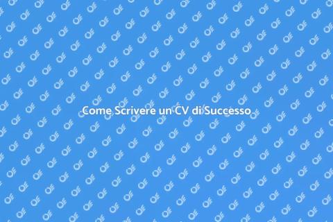 Affidare la Stesura del Tuo CV