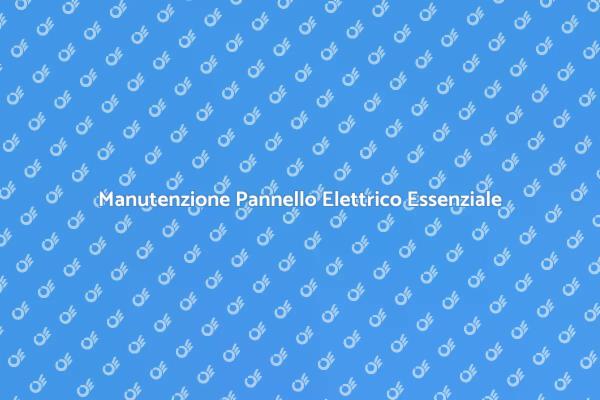 Sicurezza Elettrica: Ripara il Pannello