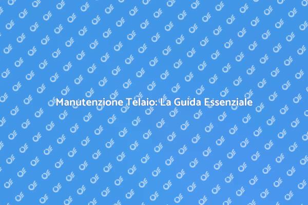 Riparazione Telaio per Casa Sicura