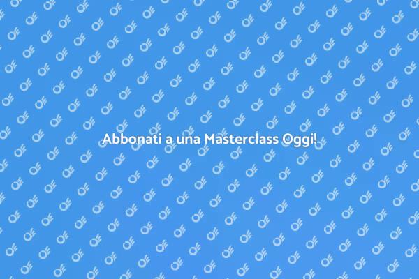 Masterclass per Crescita Professionale