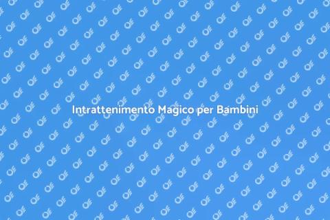 Animatore Professionista per Bambini