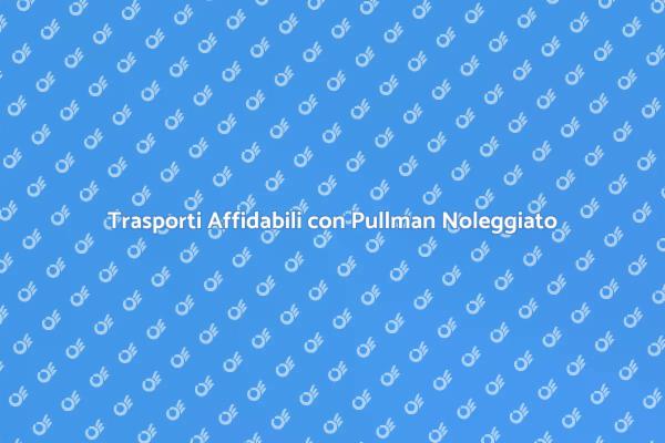 Pullman con Autista per Eventi Speciali