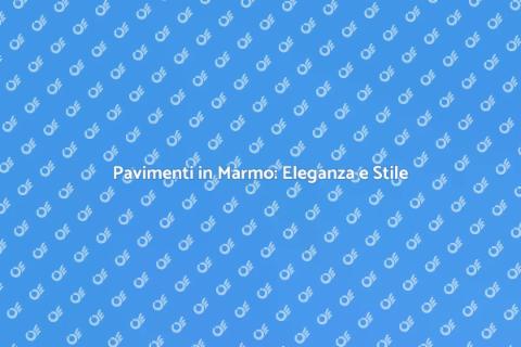 Rifare il Pavimento in Marmo Elegante