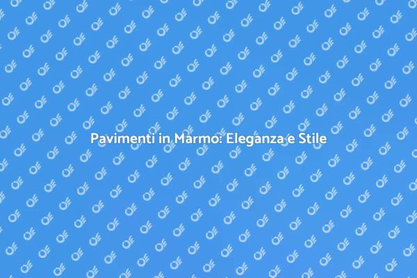 Ristrutturare con Stile: Pavimento in Marmo
