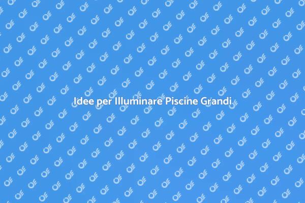 Crea Atmosfere Magiche in Piscina