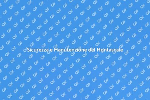 Manutenzione Montascale: Sicurezza Garantita