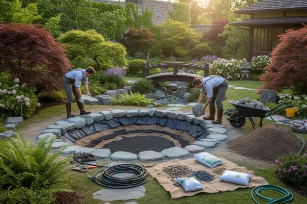 Quanto costa costruire un laghetto in giardino?