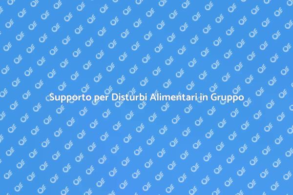 Guarire Insieme: Terapia di Gruppo
