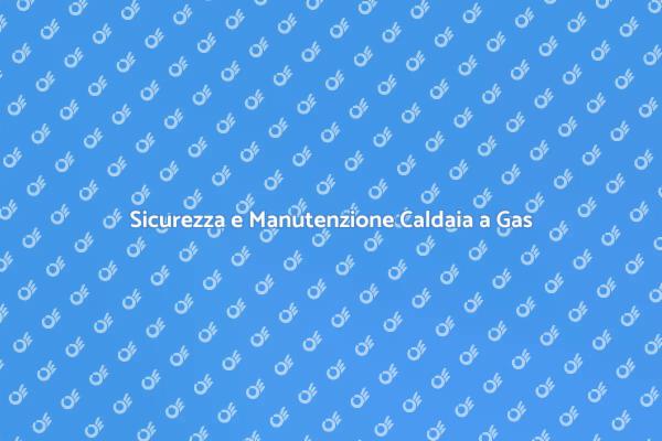 Guida alla Manutenzione della Caldaia