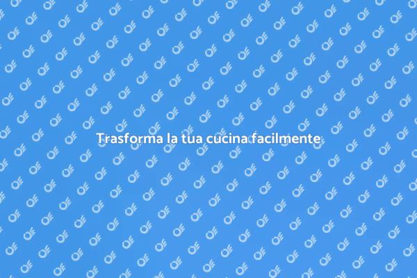 Rinnova la tua cucina in pochi passi