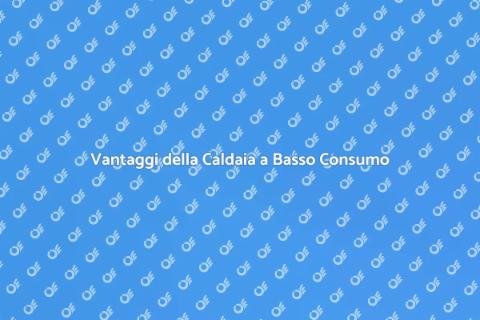 Caldaia a Basso Consumo: Scelta Sostenibile