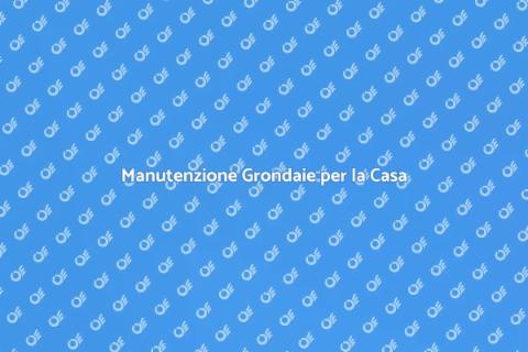 Proteggere Grondaie dallo Stillicidio