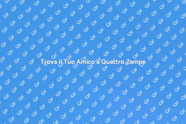 Ritrova il Tuo Animale Scomparso