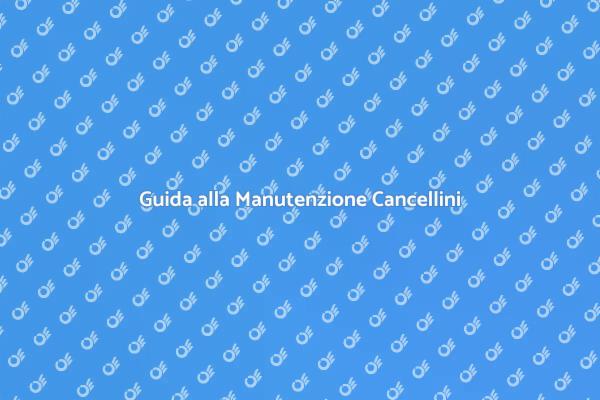 Manutenzione Sicura per Cancellini