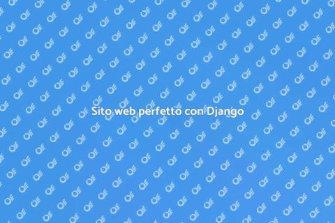 Creare sito web con Django