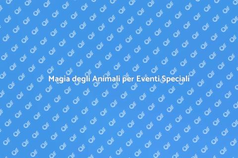 Allenamento Animali per Cerimonie