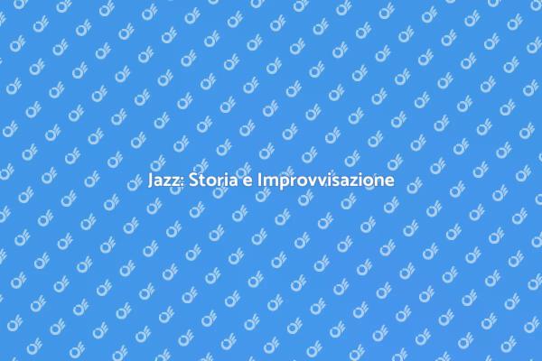 Jazz: Emozioni e Storia Unica